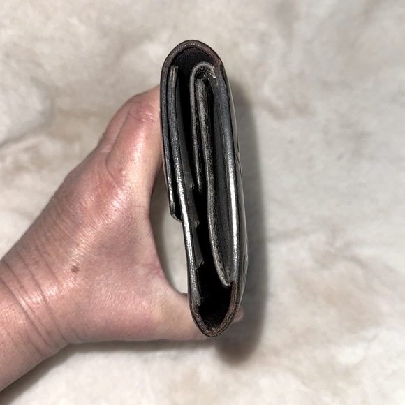 Louis Vuitton Gunmetal LV Monogram Long Wallet - Picture 6 of 11